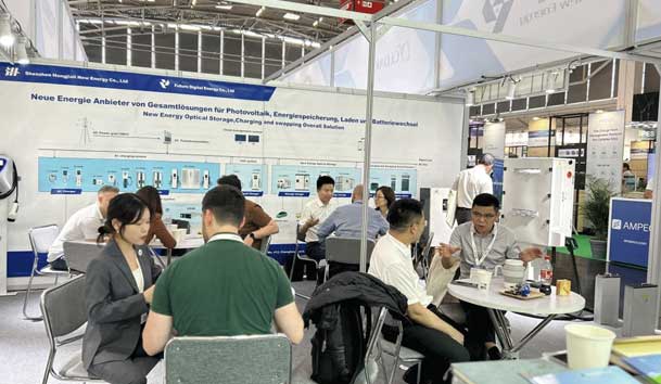 球盟会闪耀2024欧洲智慧能源展丨聚焦创新技术，共筑全球碳中和未来(图8)
